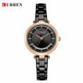 CURREN 9054 Women Watches Luxury Metal Bracelet Wristwatch Classy Fashion Quartz Clock Blue Female Stainless Steel Dress Watch